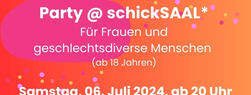 FEMINISM WTF! Party@schickSAAL* 3